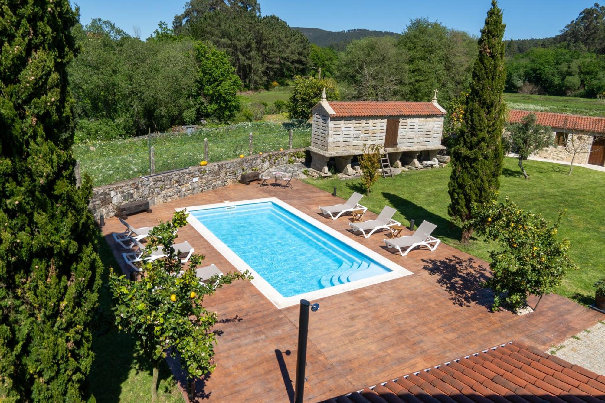 Casa Rural Laxido Rianjo Buitenkant foto